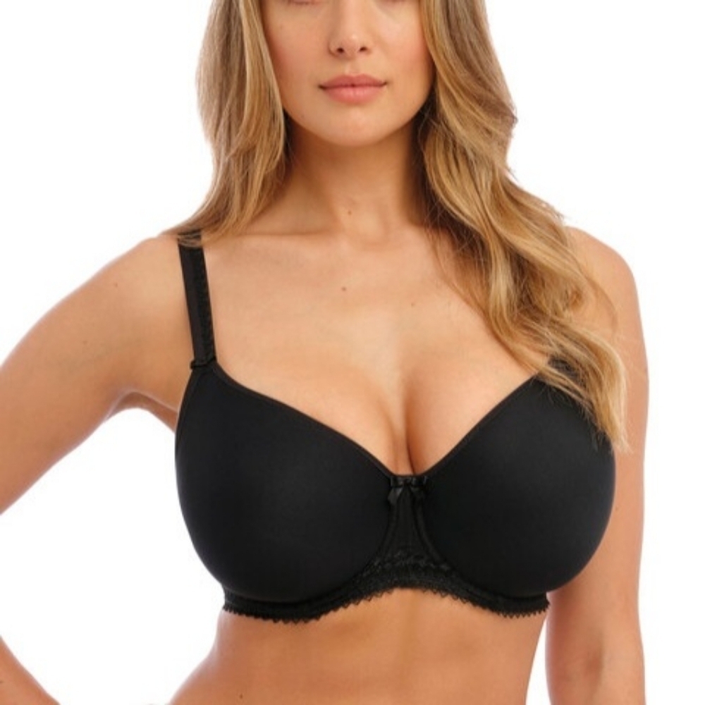 Sz 36D NWT Black Fantasie "Rebecca" Molded Bra